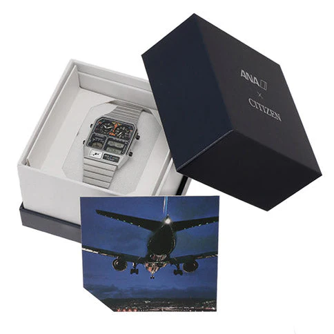 Citizen X ANA Original Analog-Digital Retro ANA-DIGI TEMP "Cockpit" Special Model 244384 - Image 4